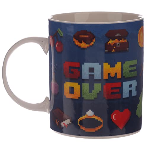 Puckator Game Over Tasse aus Porzellan von Puckator