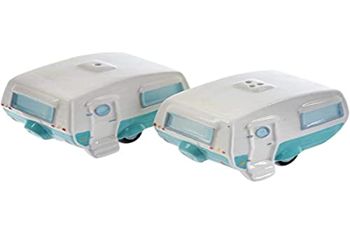 Puckator Home is Where You Park It Caravan Salz- und Pfefferstreuer, Keramik von Puckator