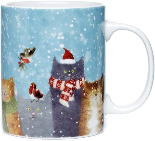 Puckator Jan Pashley Weihnachten Katze Tasse aus Porzellan von Puckator