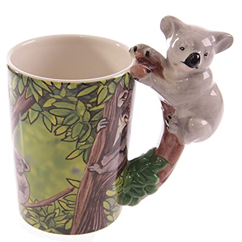 Puckator Koala geformter Henkel Tasse aus Dolomit-Keramik von Puckator