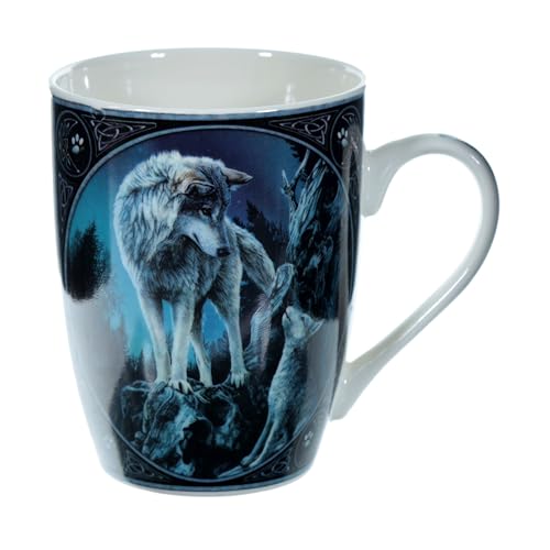 Puckator Lisa Parker Spirit Wolf Design Tasse aus Porzellan von Puckator