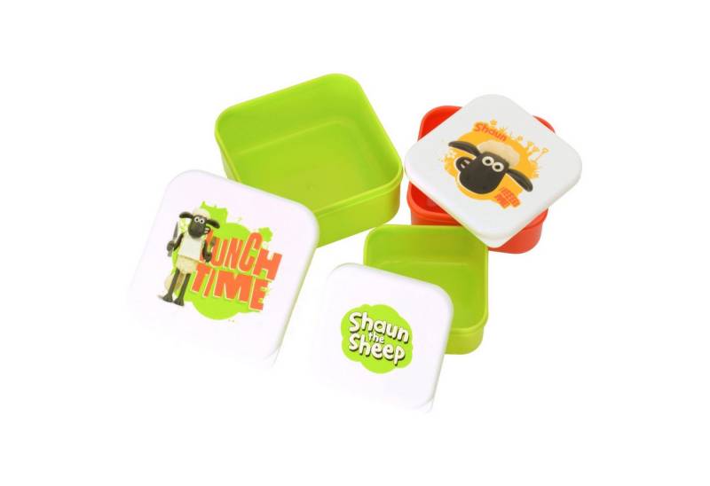Puckator Lunchbox Shaun das Schaf Vesperdosen im 3er Set von Puckator