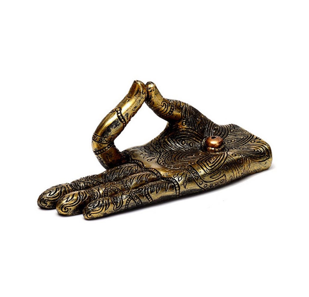 Puckator Räucherstäbchen-Halter Buddha-Hand Gold Räucherstäbchenhalter Puckator Räucherstäbchen-Halter Buddha-Hand Gold Räucherstäbchenhalter von Puckator