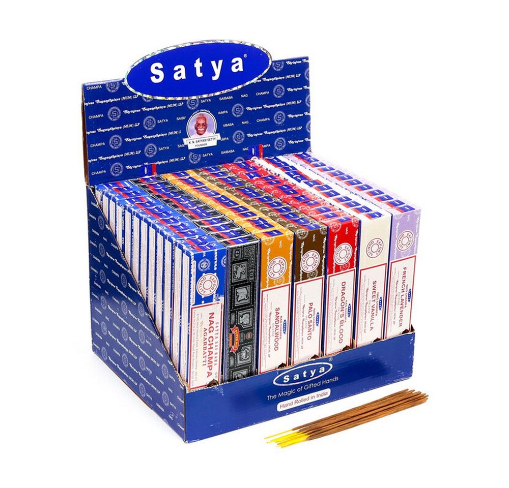 Puckator Räucherstäbchen Satya Nag Champa gemischt Räucherstäbchen Puckator Räucherstäbchen Satya Nag Champa gemischt Räucherstäbchen von Puckator