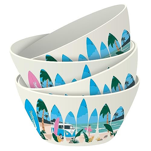 Puckator Set mit 4 Schüsseln aus RPET – The Waves are Calling – Volkswagen T1 von Puckator