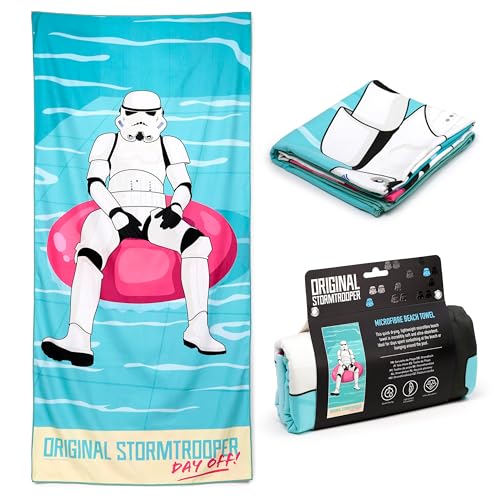 Puckator Strandtuch aus Mikrofaser, 180 x 85 cm, das Original Stormtrooper – Pool – Day Off Puckator Strandtuch aus Mikrofaser, 180 x 85 cm, das Original Stormtrooper – Pool – Day Off von Puckator