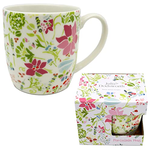 Puckator Tasse aus Porzellan - Blumenrose - Julie Dodsworth von Puckator