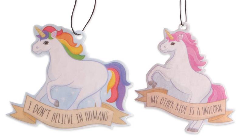 Puckator Textilerfrischer Einhorn Lufterfrischer 2er Set von Puckator