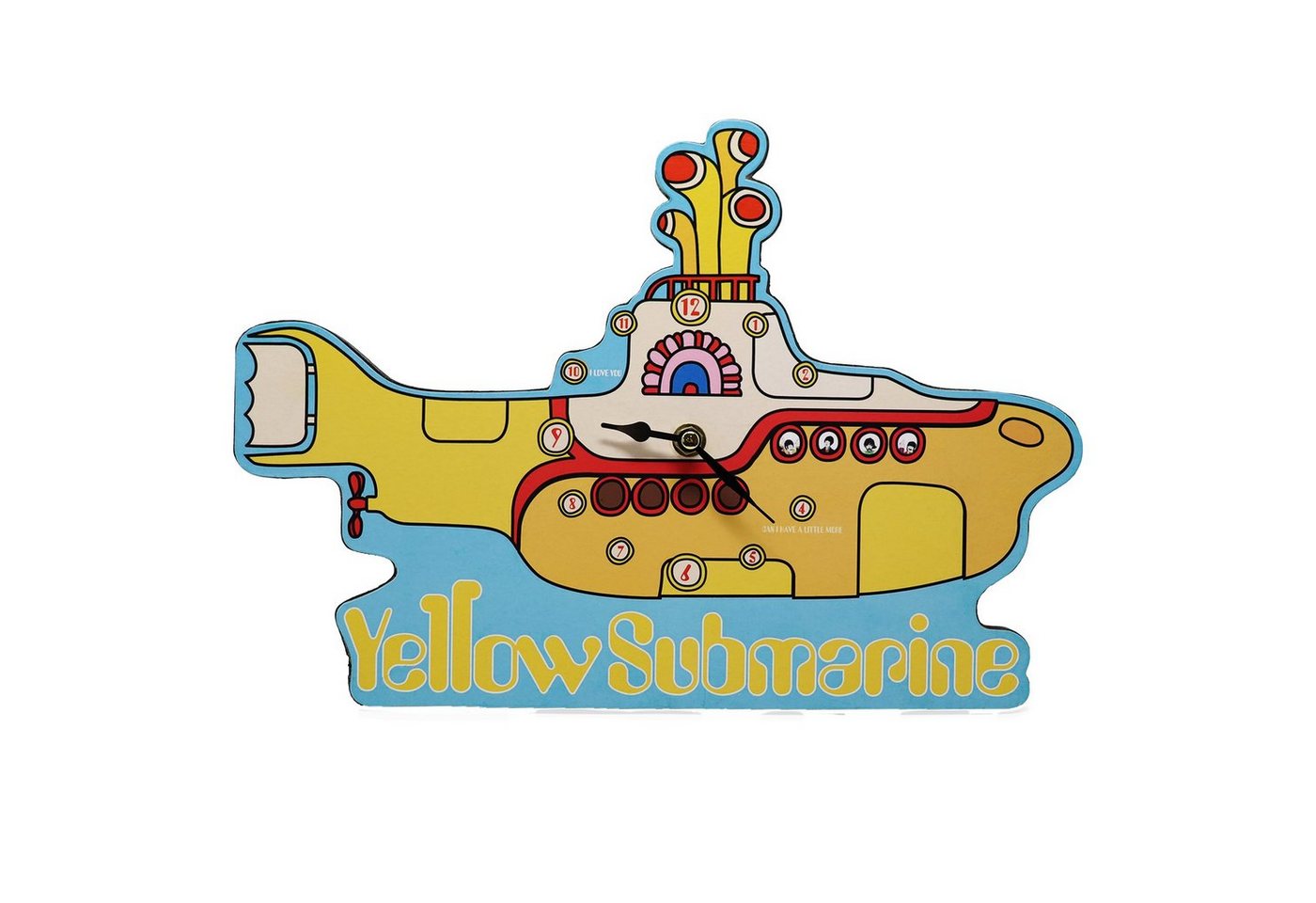 Puckator Uhr The Beatles Uhr Yellow Submarine von Puckator