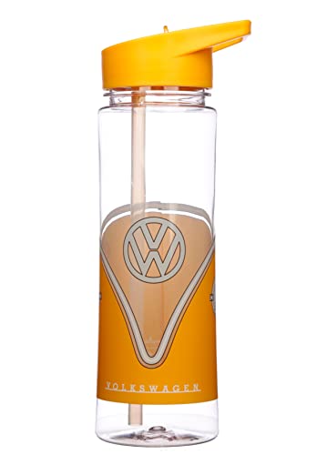 Puckator Volkswagen Bulli VW Bus T1 Orange wiederverwendbare Wasserflasche aus bruchsicherem Tritan-Kunststoff 550ml Puckator Volkswagen Bulli VW Bus T1 Orange wiederverwendbare Wasserflasche aus bruchsicherem Tritan-Kunststoff 550ml von Puckator