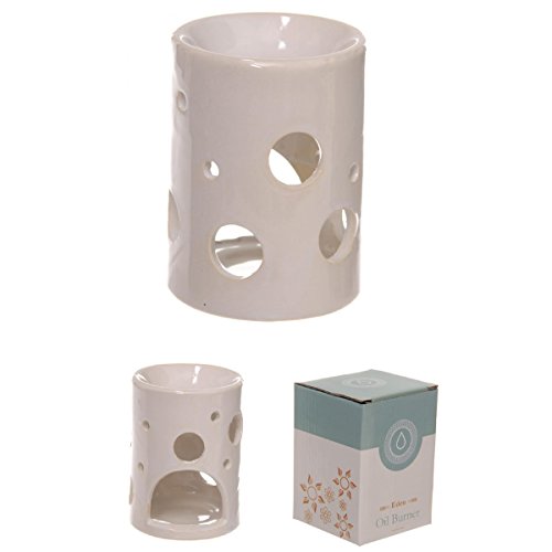 Puckator ob40 Duftlampe, Zylinder rund Keramik weiß 8 x 8 x 11 cm Puckator ob40 Duftlampe, Zylinder rund Keramik weiß 8 x 8 x 11 cm von Puckator