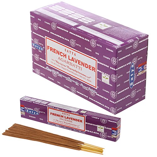 Satya Nag Champa Räucherstäbchen French Lavender von Puckator
