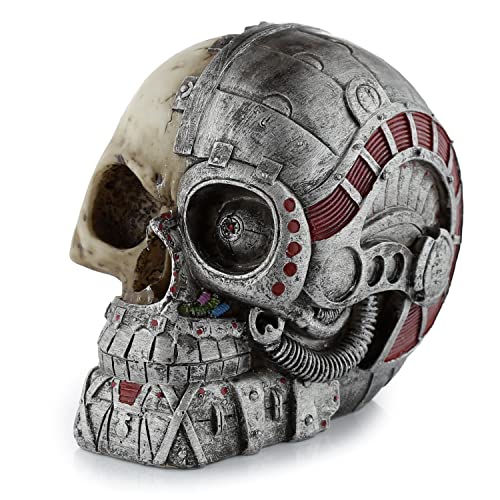 Skull Dekorativer Steam Punk Halbroboter von Puckator