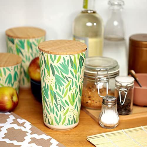 Willow Farm Deko-Topf oder Aufbewahrungsbox aus Bambusverbundstoff (mittel) von Puckator