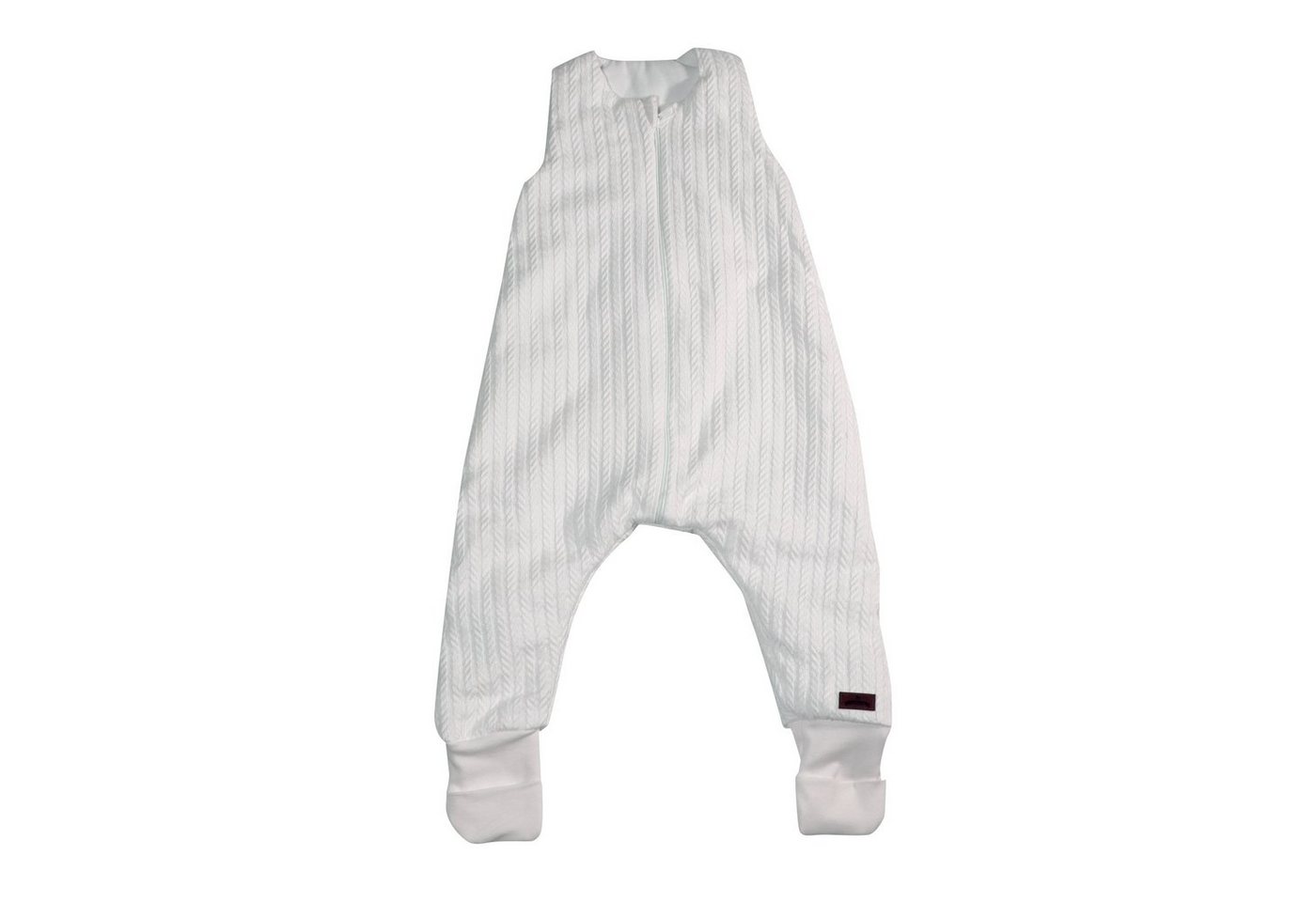 Puckdaddy GmbH Babyschlafsack Lykke mit Füßen, im Zopfstrick-Muster in Weiß von Puckdaddy GmbH