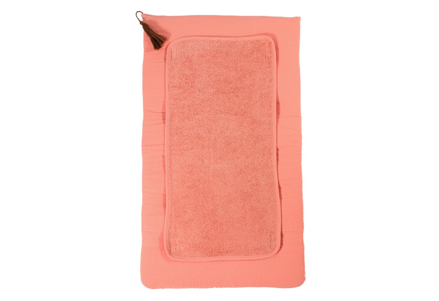 Puckdaddy GmbH Wickelauflage Sanna - Koralle 42x76cm für Wickelbrett (1x Wickelauflage) von Puckdaddy GmbH