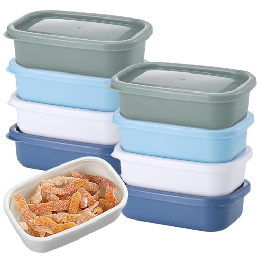 Puedno 8 Stück Kleine Dosen mit Deckel 110ml, Plastik Frischhaltedosen Klein, Lecksichere Kunststoff Gefrierdosen Aufbewahrung von Lebensmitteln Brotdosen Klein Puedno 8 Stück Kleine Dosen mit Deckel 110ml, Plastik Frischhaltedosen Klein, Lecksichere Kunststoff Gefrierdosen Aufbewahrung von Lebensmitteln Brotdosen Klein von Puedno