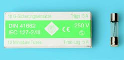 G-Feinsich. 5x20mm, 2, 5A TR. 250V von Püschel Elektrotechnik GmbH