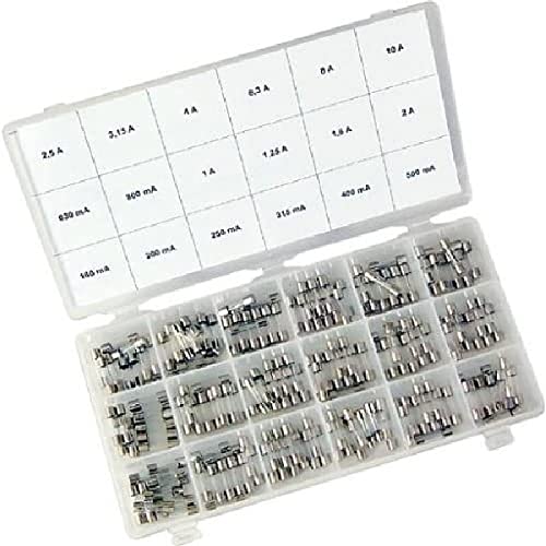 G-Schmelzeinsatz-Sort. 180Stck 5x20mm, Mittelträge, 0, 16-10, 0A von Püschel Elektrotechnik GmbH