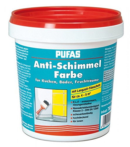PUFAS Anti-Schimmelfarbe 0,75 Liter von PUFAS