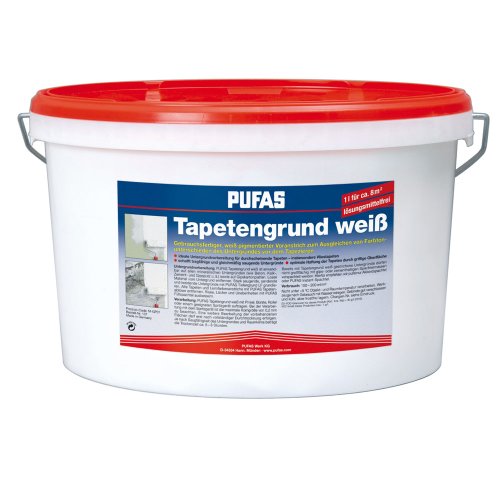 Pufas Tapetengrund weiss 10 Liter von PUFAS