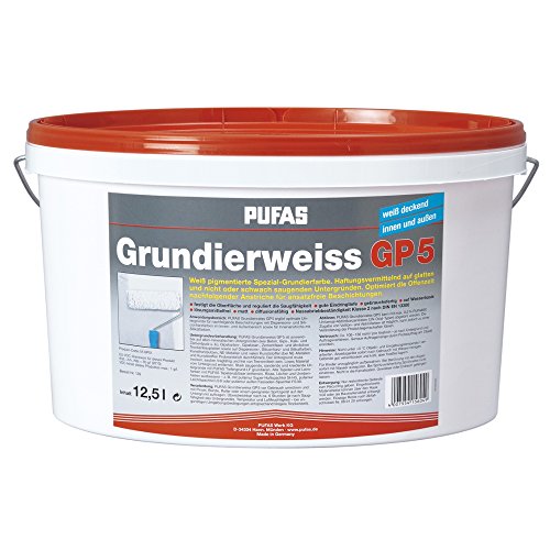 Pufas Grundierweiss GP 5 12,500 L von PUFAS