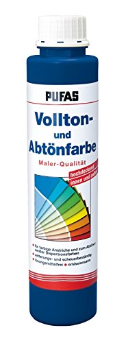 PUFAS Vollton- und Abtönfarben blau 0,75 Liter von PUFAS