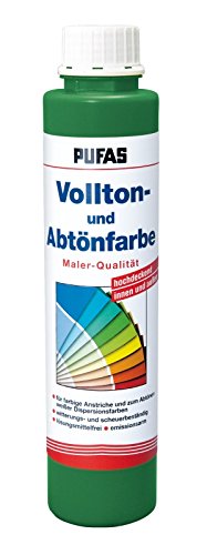 PUFAS Vollton- und Abtönfarben grün 0,75 Liter von PUFAS