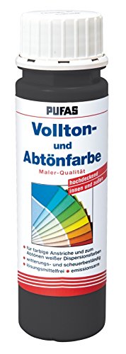 PUFAS Vollton- und Abtönfarben oxidschwarz 0,25 Liter von PUFAS