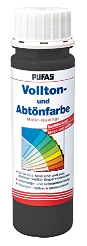 PUFAS Vollton- und Abtönfarben oxidschwarz 0,25 Liter PUFAS Vollton- und Abtönfarben oxidschwarz 0,25 Liter von PUFAS
