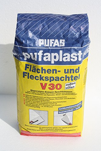 Pufas Pufaplast V30 - Dispersions Zement Spachtelmasse - außen und innen 5 kg Pufas Pufaplast V30 - Dispersions Zement Spachtelmasse - außen und innen 5 kg von Pufas