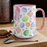 Gnome Und Pastell Eier Tasse | Ostern Kaffeebecher von PuffinLime