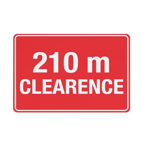 Puhayexi 210M Clearance Sign Warning Tin Sign Home Kitchen Farm Garden Garage Wall Decor 30,5 x 20,3 cm Puhayexi 210M Clearance Sign Warning Tin Sign Home Kitchen Farm Garden Garage Wall Decor 30,5 x 20,3 cm von Puhayexi