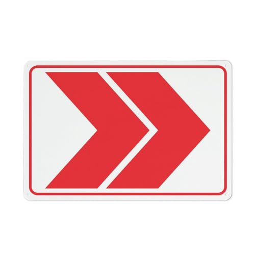 Puhayexi Pfeilrennschild, 30,5 x 20,3 cm, Aluminium, UV-Tinte, bedruckt für Haus und Geschäft Puhayexi Pfeilrennschild, 30,5 x 20,3 cm, Aluminium, UV-Tinte, bedruckt für Haus und Geschäft von Puhayexi
