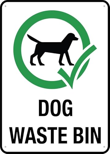 Puhayexi Schild mit Aufschrift "Dog Waste Win", 30,5 x 20,3 cm, Aluminium, UV-Tinte, bedruckt für Haus und Geschäft Puhayexi Schild mit Aufschrift "Dog Waste Win", 30,5 x 20,3 cm, Aluminium, UV-Tinte, bedruckt für Haus und Geschäft von Puhayexi