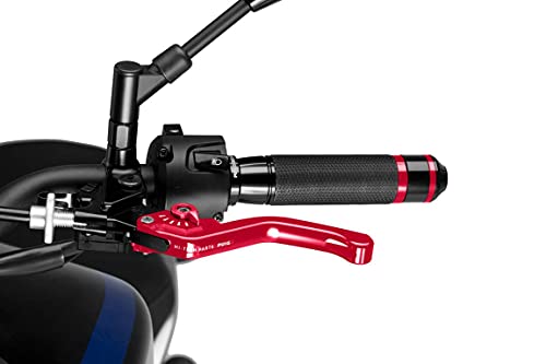 Puig 230RR Kurzer Kupplungshebel, Körper ROT von Puig