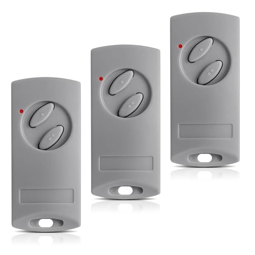 3 Stück Ersatz für Handsender ECOSTAR RSE2, Fernbedienung Kompatibel mit ECOSTAR RSC2-433 RSE2-433, 433,92 MHz 2 Kanäle, für Garagentor/Tor-Fernbedienung von Puiseno