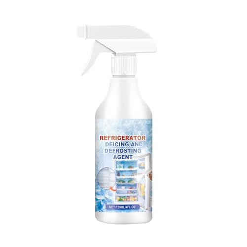 Pukmqu Abtauspray für Kühl-/Gefrierschrank, Enteisungsspray, Kühlschrank-Enteisungs- und Auftaumittel, Abtauspray für Gefrierschrank, entfernt effizient und schnell Eisbildung (1PCS) von Pukmqu