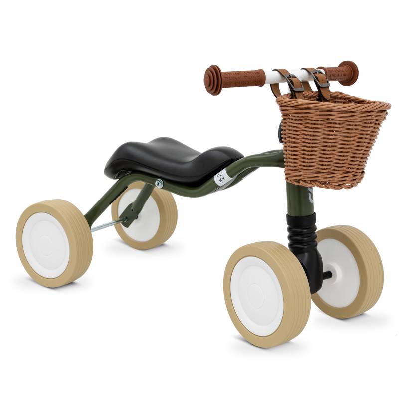 B-Ware Puky Wutsch Retro Laufrad Lauflernrad Lernrad Kinderrad Laufhilfe Olivgrün von Puky