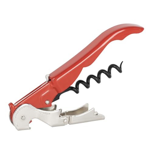 PULLTAP'S GENUINE 2-Takter-Korkenzieher für den professionellen Gebrauch, Slider 900, rot, patentiert und hergestellt in Spanien von Pulltap's