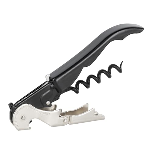PULLTAP'S GENUINE 2-Takter-Korkenzieher für den professionellen Gebrauch, Slider 900, Schwarz, patentiert und hergestellt in Spanien von Pulltap's