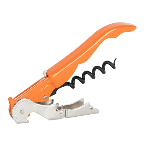 PULLTAP'S GENUINE Zweitakt-Korkenzieher für den professionellen Gebrauch Slider 900, Orange, patentiert und hergestellt in Spanien von Pulltap's