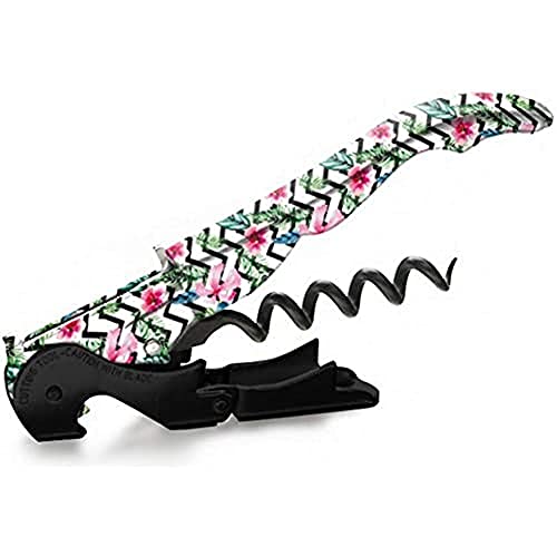 Pulltap's Genuine Korkenzieher, Blumenmotiv, Schwarz von Pulltap's