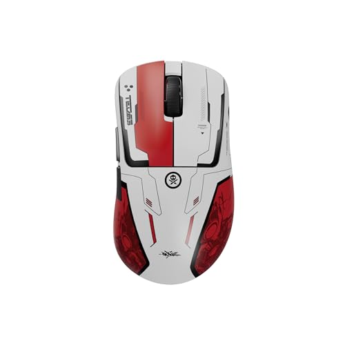 Pulsar x Quiccs Limited Edition – Xlite v4 kabellose Gaming-Maus, ultraleicht, 54 g, ergonomisch, optischer Schalter, 32000 DPI, 750 IPS, XS-1-Sensor, 8K-kompatibel (Mini) von Pulsar Gaming Gears