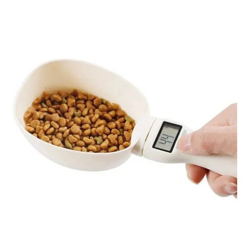 Pulse Messlöffel Digitale Futterwaage Messlöffel LCD für Hund & Katze – 800g / 1g von Pulse