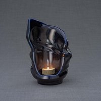 Andenken Urne Für Asche "Light" - Klein/Kobaltmetallic/Keramik von PulvisArtUrns