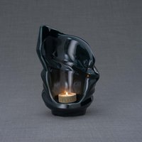 Andenken Urne Für Asche "Light" - Klein/Oxidgrün/Keramik von PulvisArtUrns