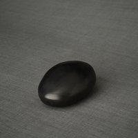 Andenken Urne Für Asche "stone" - Klein/Schwarz Matt/Keramik von PulvisArtUrns