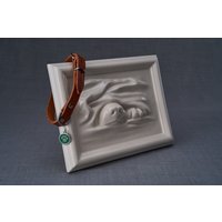 Hunde-Einäscherungsurne Für Asche - Transparent/Keramik von PulvisArtUrns