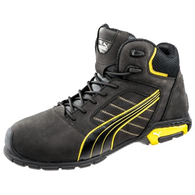 Sicherheits-Knöchelstiefel Amsterdam Mid, S3 SRC, schwarz, Größe 41 von Puma Safety